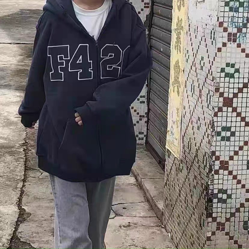 Áo JACKET, ÁO KHOÁC FORM RỘNG, có mũ, séc kéo chất nỉ ngoại chuẩn đẹp