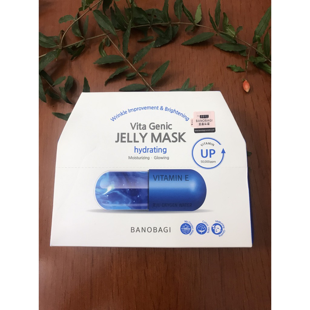 Mặt nạ Banobagi Vita Genic Jelly - hộp 10 miếng