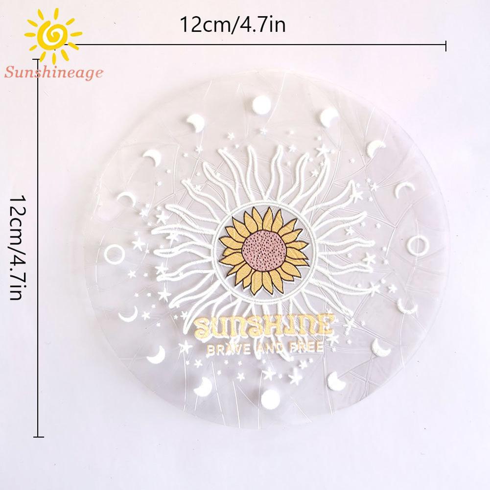 Miếng Dán Cửa Kính Hình Cầu Vồng Bằng Pvc Chất Lượng Cao