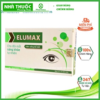 Elumax viên uống hỗ trợ bổ mắt