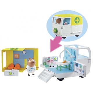 Bộ đồ chơi Xe cứu thương di động của Peppa Pig
