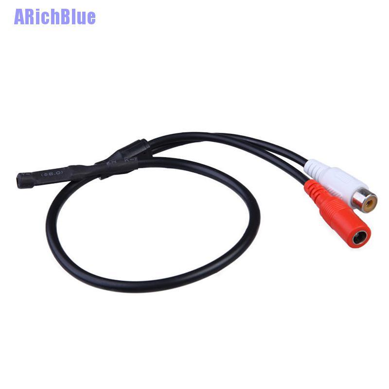Micro thu âm Mini màu xanh dương cho máy quay an ninh CCTV | BigBuy360 - bigbuy360.vn