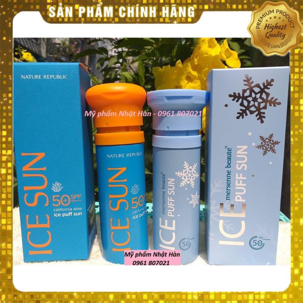 Kem chống nắng ICE SUN/ ICESUN/ ICE PUFF SUN SPF 50+ MẪU MỚI 2020