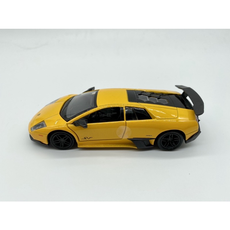Mô hình xe ô tô sắt  Lamborghini Murcielago LP 670-4 tỷ lệ 1:36, mô hình tĩnh xe bằng sắt chạy cót