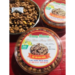 HẠT ĐIỀU RANG MUỐI NGUYÊN HẠT BÌNH PHƯỚC [ loại 500g]