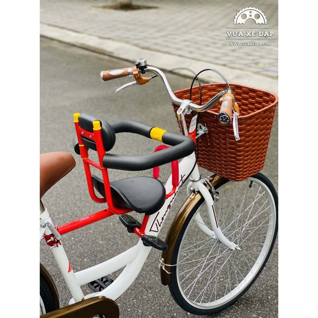 [SIÊU SALE]Ghế ngồi xe đạp QG-A1 lắp trước tháo rời khi không dùng chất liệu sắt chống rỉ và phun sơn tĩnh điện
