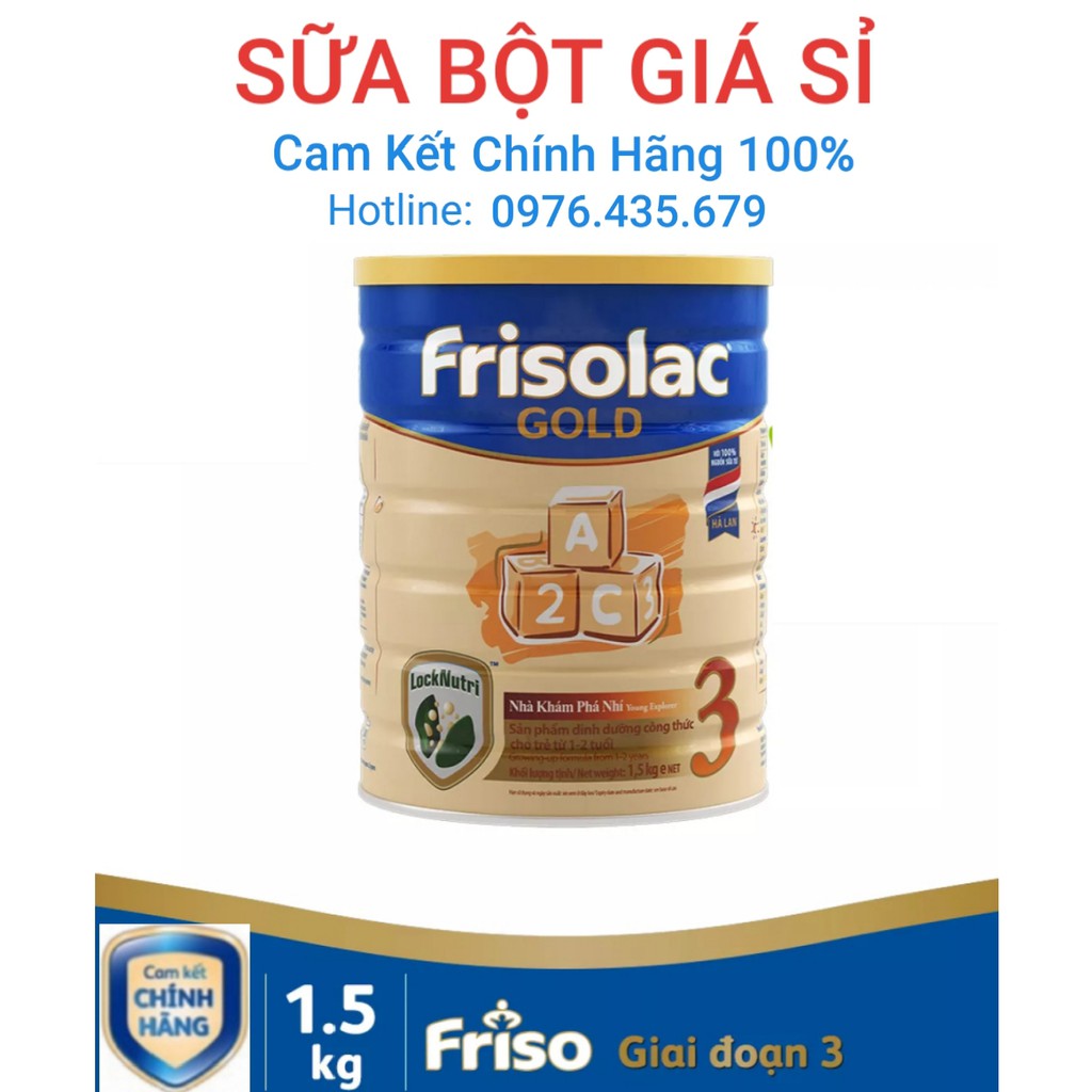 Sữa Bột Friso Gold 3 1500g. Date 2022