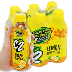 Combo Lốc 6 Chai Trà xanh C2 Chai 360ml