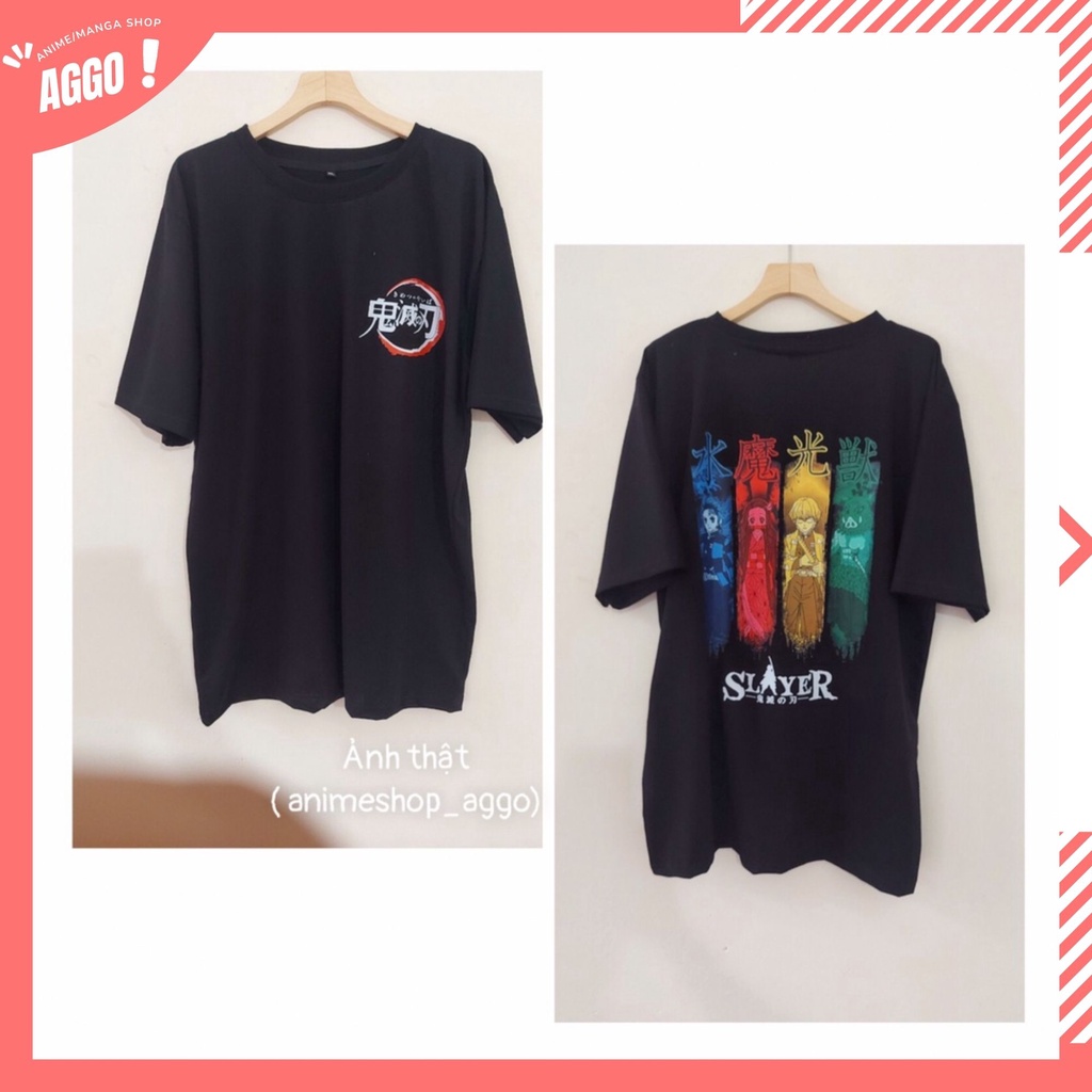 Áo thun Kimetsu No Yaiba - Dragon Slayer đẹp siêu ngầu giá rẻ nhất