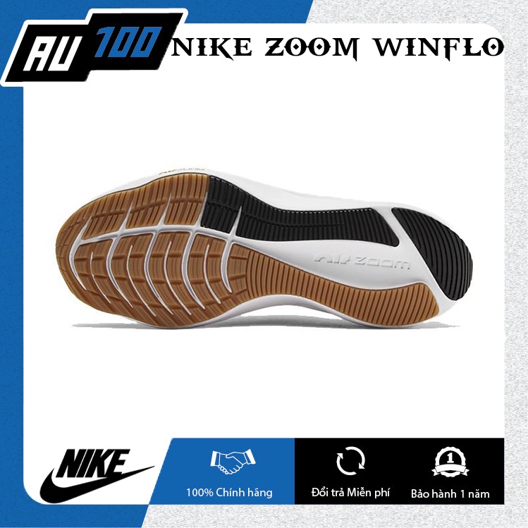 [AU100] Giày Nike Air Zoom Winflo Nữ chính hãng DA3056-100 [kiểu dáng thời trang, màu sắc trang nhã]