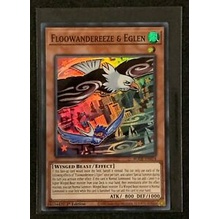 Thẻ bài YUGIOH - Floowandereeze & Eglen - Flundereeze x Eaglen - BODE-EN014 - Super Rare 1st Edition