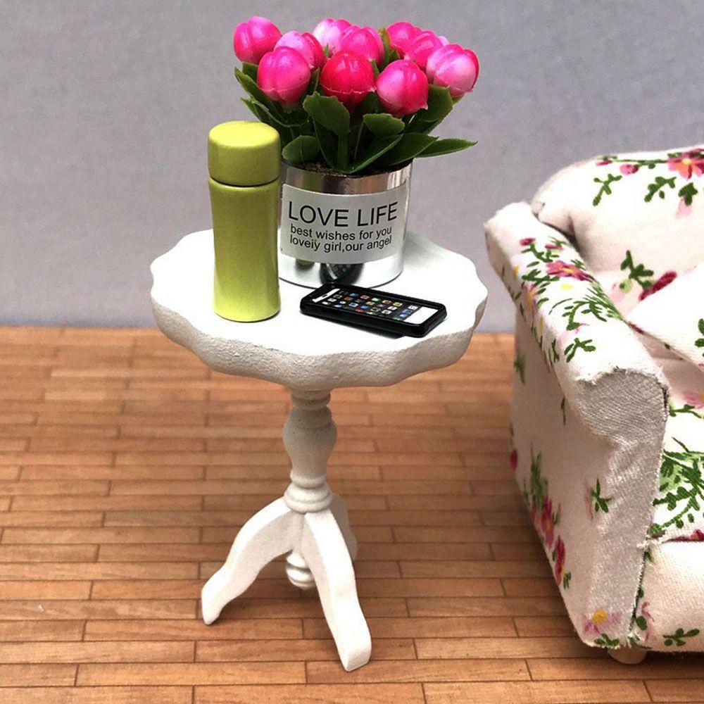 Mô Hình Bàn Cà Phê LAYOR1 Mini DIY Trang Trí Nhà Búp Bê