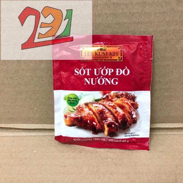 [45 g] Túi Sốt Ướp Đồ Nướng Lee Kum Kee