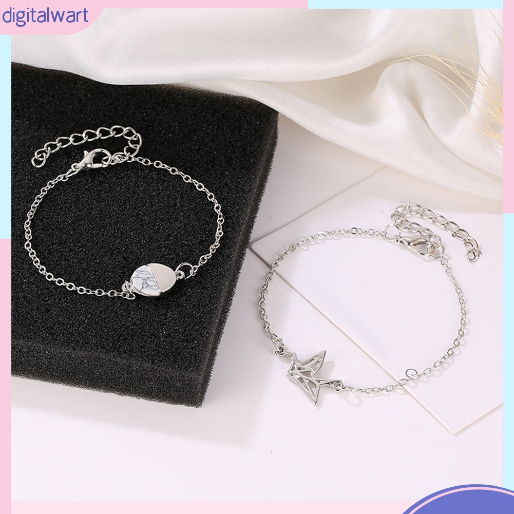 Set 2 vòng tay chuỗi hạt thời trang cho nữ