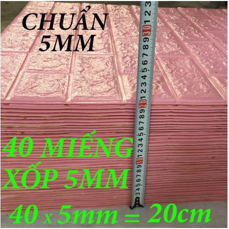 [Giảm 5k - Mua 50 Tấm] Xốp Dán Tường 3D Giả Gạch 70x77 cm Nhiều Màu Tiện Lợi Cách Âm, Chống Nóng, Chống Ẩm Mốc | BigBuy360 - bigbuy360.vn