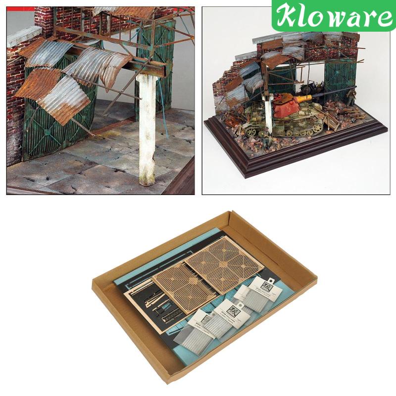Mô hình ngôi nhà Diorama bằng gỗ 1/35 DIY trang trí bàn