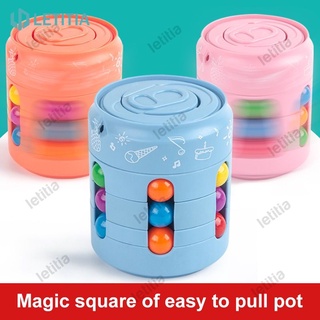 Đồ chơi khối rubik hạt đầu nhiều màu sắc giảm căng thẳng cho người lớn và trẻ em