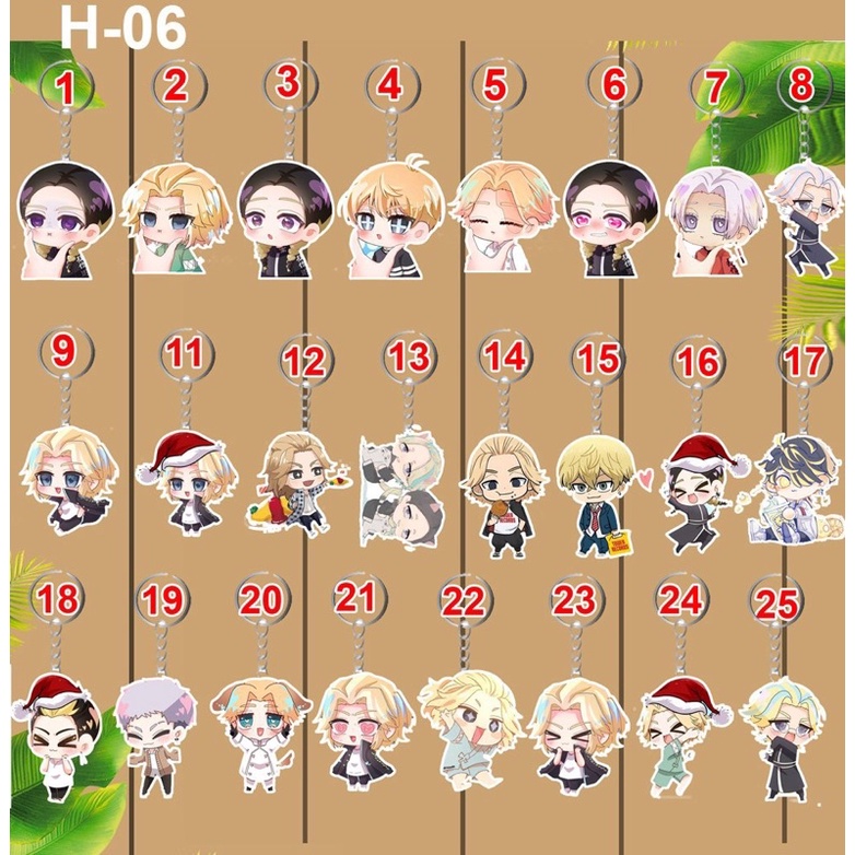 Móc khoá  rindou haitani sanzu tokyo revengers / móc khóa haitani tokyo revengers