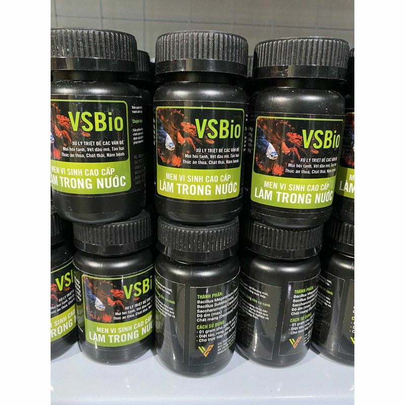 Men vi sinh VS Bio - làm trong nước bể cá