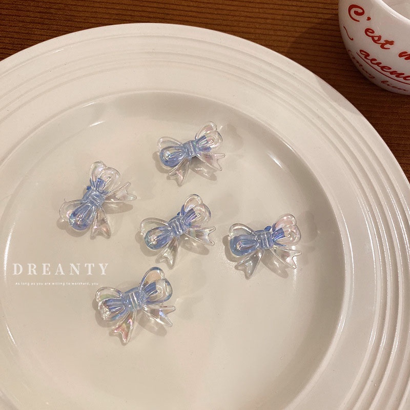 Kẹp Tóc Nơ Nhiều Màu Sắc Thiết Kế Đơn Giản Dễ Thương Phong Cách Hàn Quốc