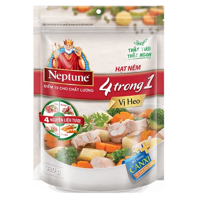 Hạt nêm Neptune 4 trong 1 gói 380g
