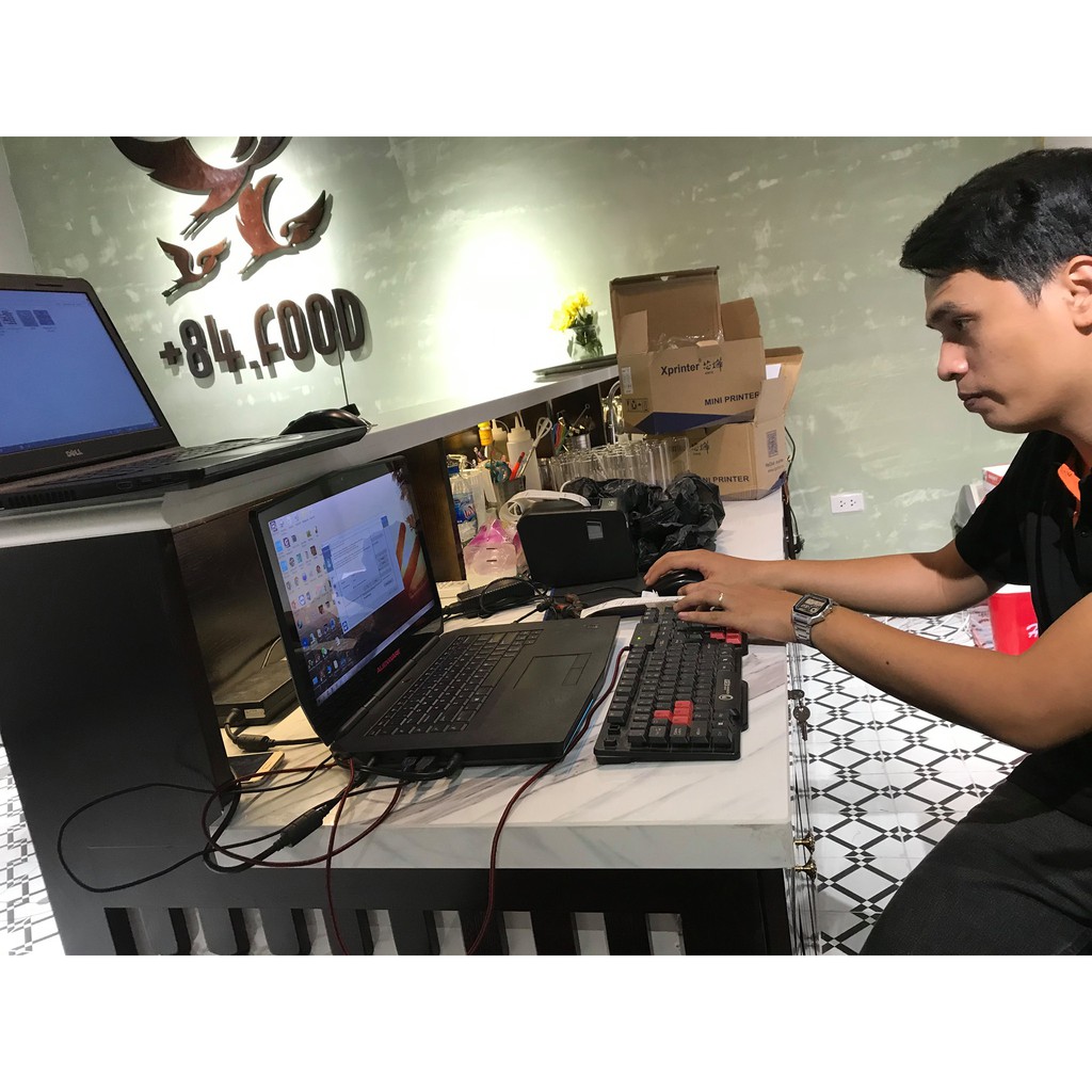 Máy in hoá đơn cho điện thoại máy in bill K80 in bằng điện thoại | BigBuy360 - bigbuy360.vn