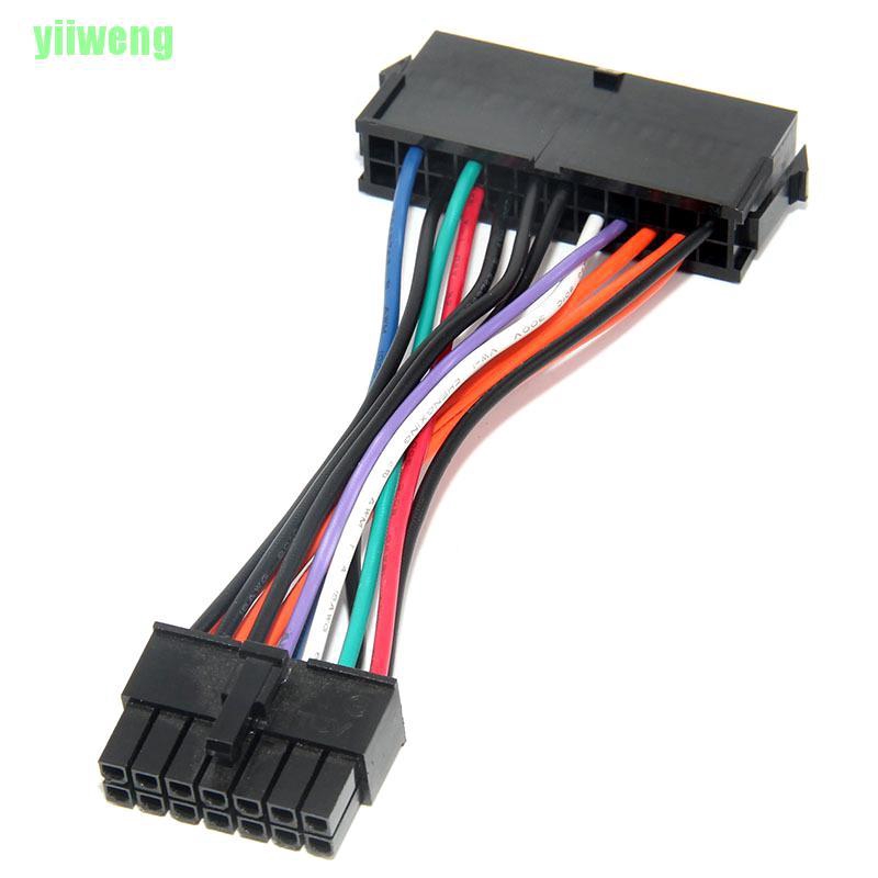 Dây Cáp Chuyển Đổi Nguồn Điện 24pin Sang 14pin Cho Lenovo Q77 B75 A75