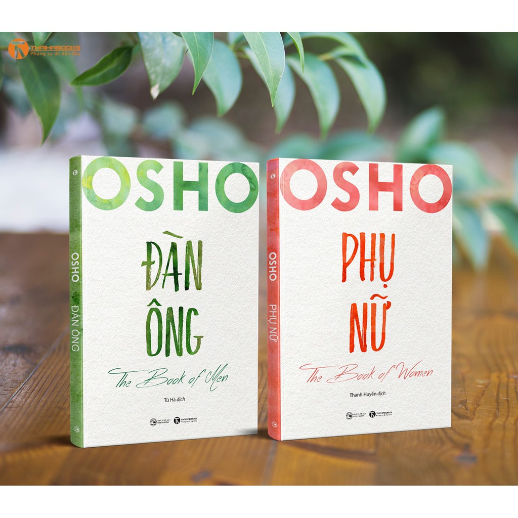 Sách - Osho Đàn Ông, Osho Phụ Nữ (Combo/Lẻ)