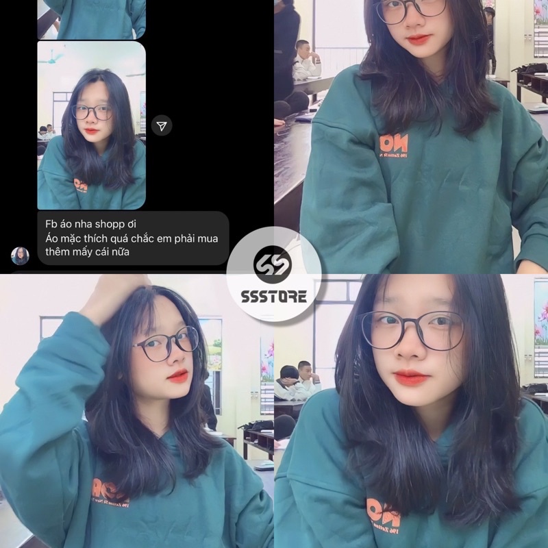 áo hoodie NOAH ảnh thật unisex ( nam nữ mặc đều được)