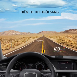 Hub A500 - HUD Hiển Thị Tốc Độ Lên Kính Lái