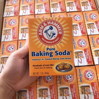  Bột Baking Soda đa công dụng khử mùi, giảm khuẩn, tẩy rửa, làm bánh, chăm sóc da 454g