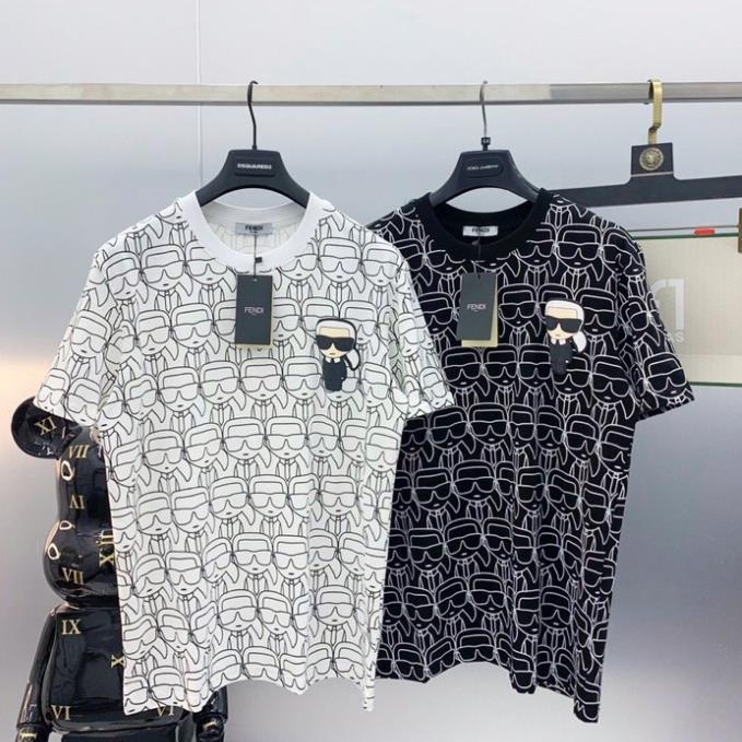 Áo thun Fendi Karl love 1:1 mẫu mới chất cotton cực hot mẫu mới 2023.