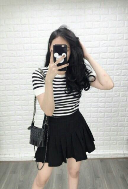 [Mã WASKT410K giảm 10K đơn 50K] CVNU3 - CHÂN VÁY XOÈ DẬP LY CÓ QUẦN TRONG | BigBuy360 - bigbuy360.vn