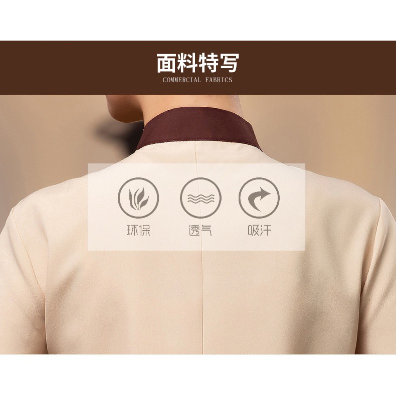 Áo đồng phục nhân viên khách sạn tay lửng cho nữ
