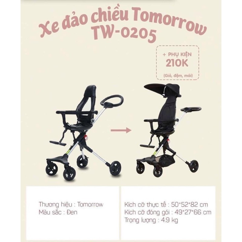 XE ĐẨY TOMORROW SKY ĐỔI CHIỀU