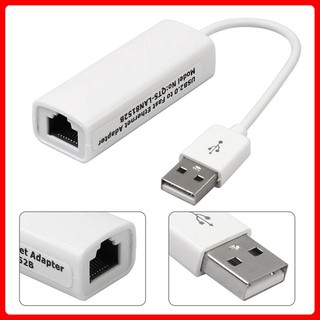 Cáp Chuyển Đổi USB Sang LAN 10/100 (Trắng)