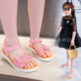 Dép Sandal Quai Hậu Xăng Đan Bé Gái Loại 1 Đi Chơi Đi Học Êm Mềm Chống Trượt Trơn Chống Vấp Cho Bé Từ 2 đến 10 Tuổi-STE2