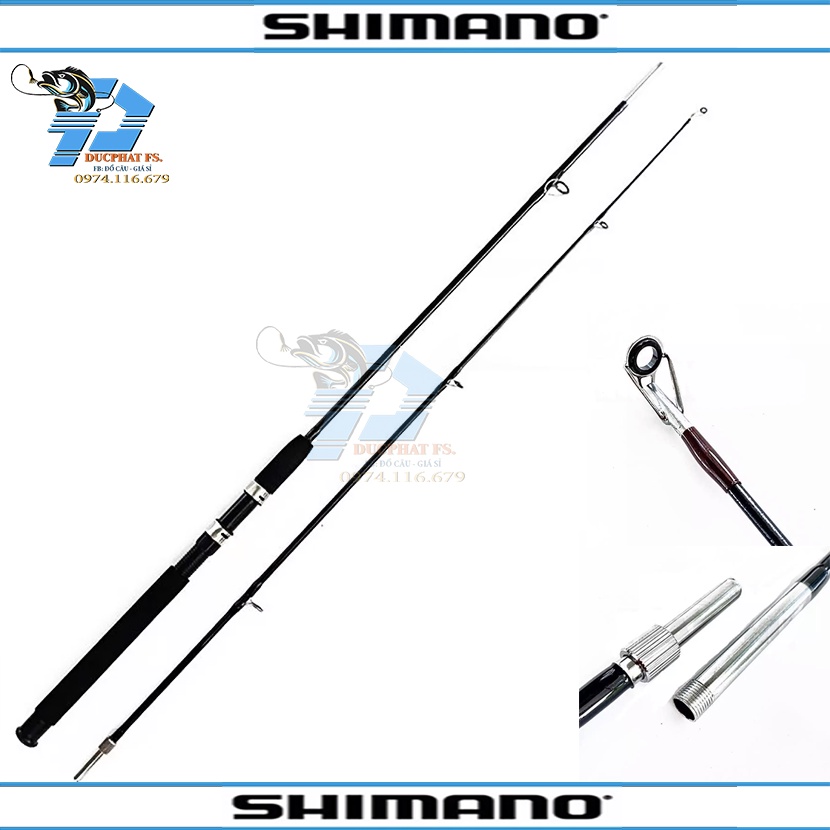 Cần câu máy 2 khúc đặc Shimano Siêu khỏe, { XẢ XẢ}