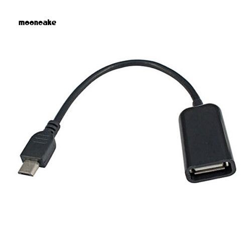 Dây cáp OTG chuyển đổi đầu USB dương sang USB 2.0 âm cho điện thoại Samsung S3 S4