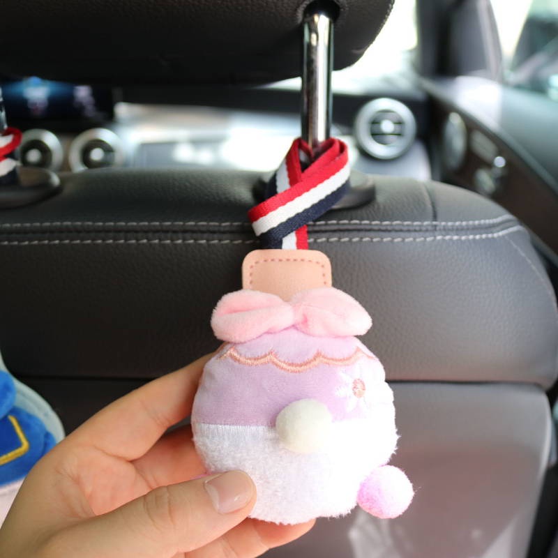 Car Seat Back Hook Creative Cute Hook Car Invisible Multifunctional Weighing Car Organizer Hook Car Supplies Auto department store supplies