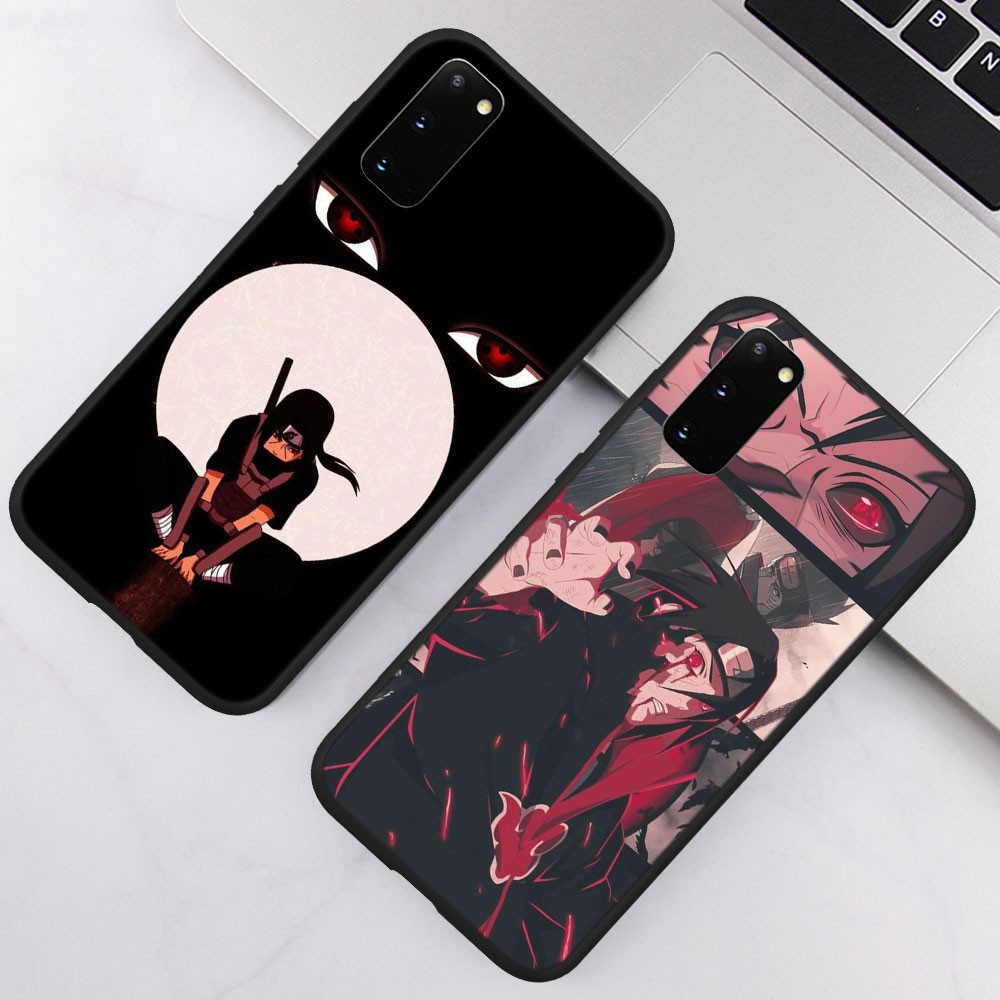 Ốp điện thoại in hình Naruto Itachi Uchiha 144SA cho Samsung Galaxy A30S A20S A20E A10S A30 A20 A10 A9 A8 A7 Plus