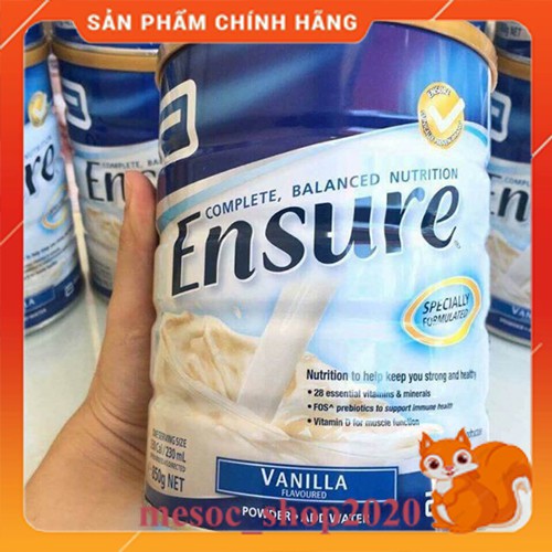 Sữa Ensure Úc loại 850g