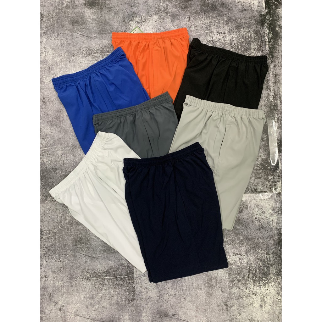 QUẦN ĐÙI THỂ THAO NAM , SHORT NAM ,CẠP LƯNG THUN CO GIÃN 4 CHIỀU ,2 TÚI KHOÁ TIỆN DỤNG