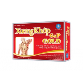 xương khớp GP hỗ trợ thoái hoá cột sống, đau nhức xương khớp