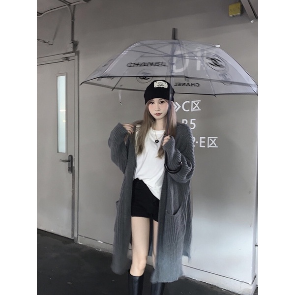 ÁO KHOÁC CARDIGAN LEN TRƠN DÁNG DÀI