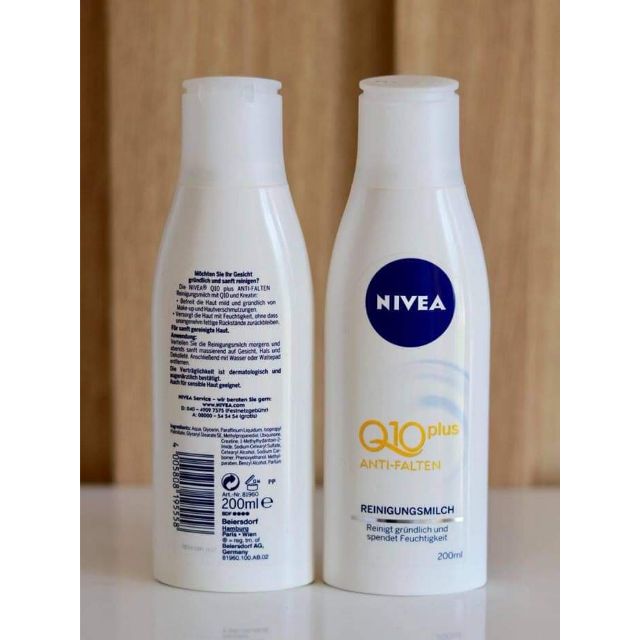 Sữa rửa mặt Nivea Q10 plus Anti-Falten