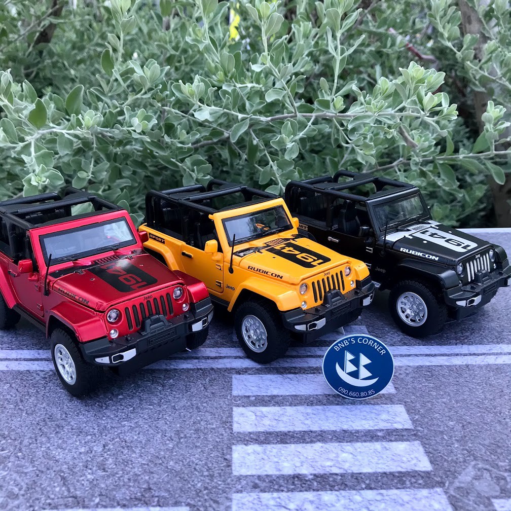 [BNB's Corner] Xe mô hình 1:32 Jeep Wrangler Unlimited hãng Double Horses