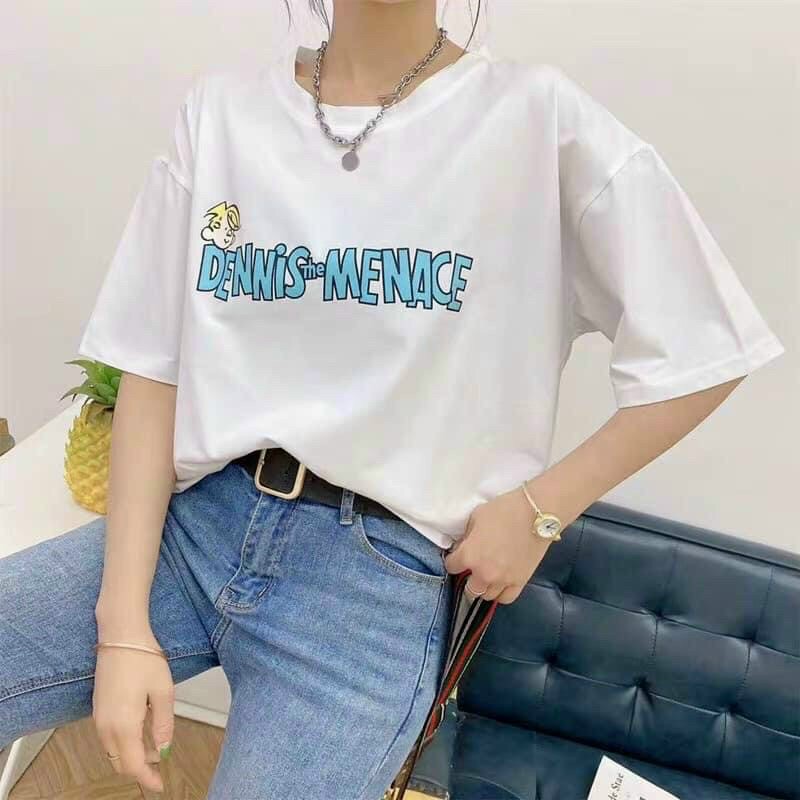 ÁO THUN NỮ TAY LỠ SNTIM TÍM/ĐỎ - freesize dưới 57kg