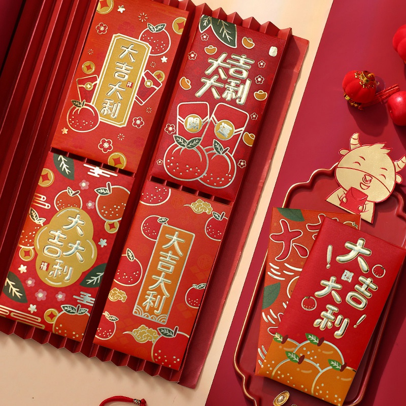 Bao Lì Xì Đỏ May Mắn Cho Năm Mới 2023