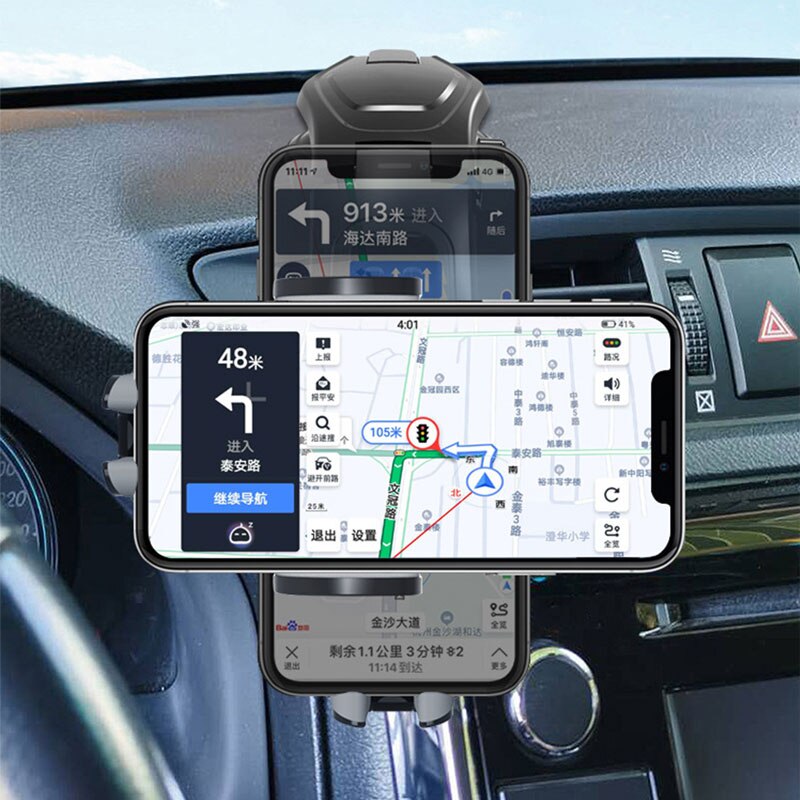 Giá đỡ điện thoại SEAMETAL có giác hút gắn bảng điều khiển xe hơi hỗ trợ điều hướng xoay được 360 độ chống rung tiện lợi